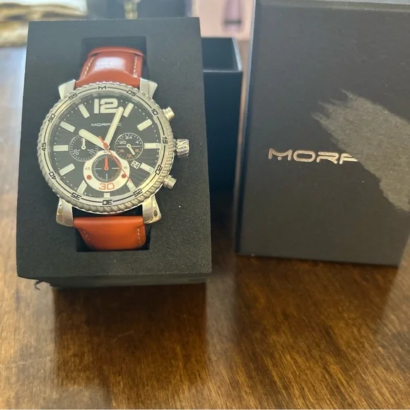 Morphic M89 Series Quartz Black Dial Men's Watch MPH8904